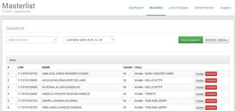 lis deped gov enrolment master list|DepED Learner Information System (LIS) User’s Guide .